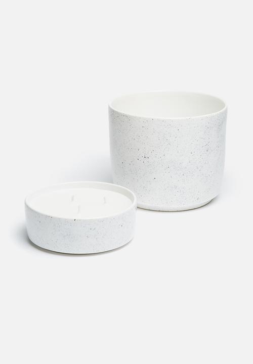 Urchin Art - Speckle coco pot