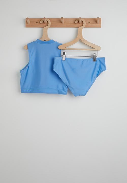 Pop Candy - 2 Piece rash guard set - blue multi