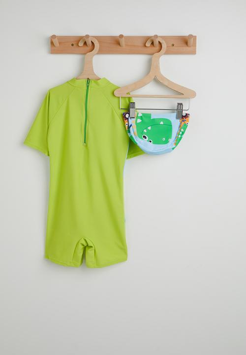 Pop Candy - 2 Piece swimwear set - lime/multi