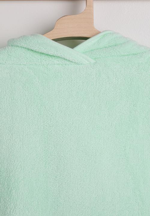 Pop Candy - Frog hooded towel - mint green