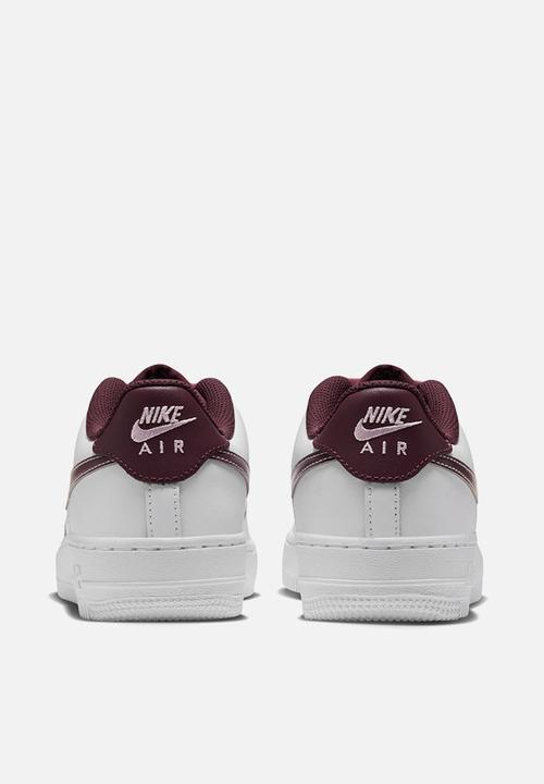 Nike - Air force lv8 grade school - white/burgundy crush/pink foam