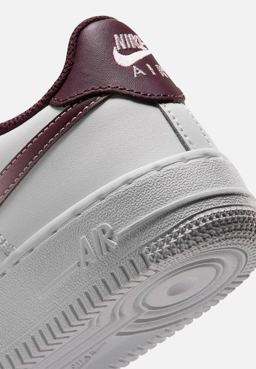 Nike - Air force lv8 grade school - white/burgundy crush/pink foam