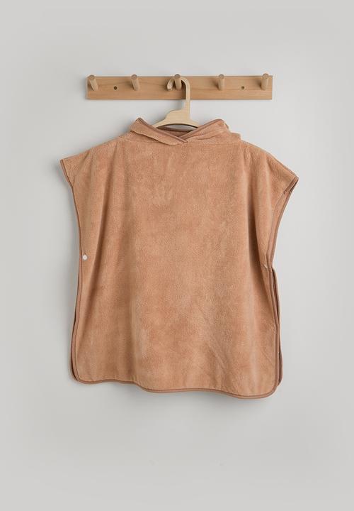 Pop Candy - Lion hooded towel - light brown