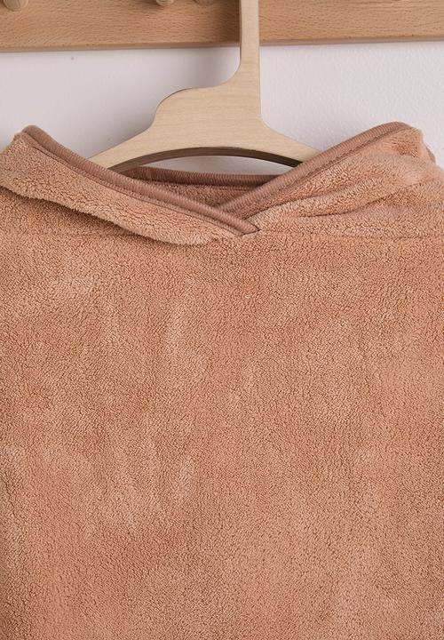 Pop Candy - Lion hooded towel - light brown