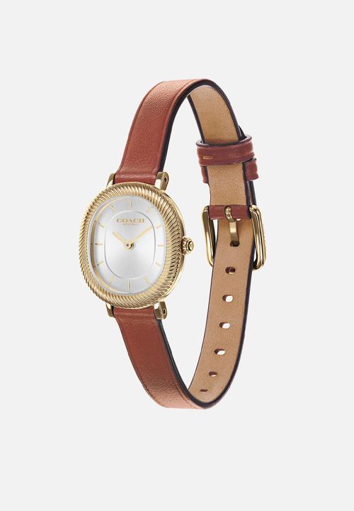 Coach - Harlow 14504725CH Watch  - Gold/Brown