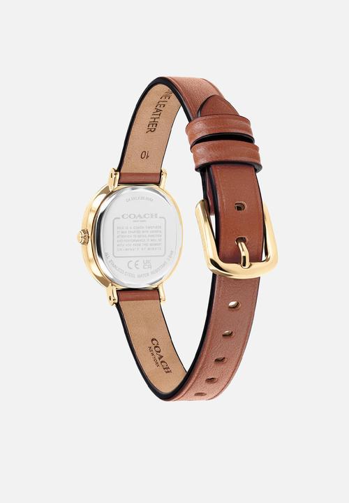 Coach - Harlow 14504725CH Watch  - Gold/Brown