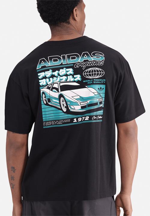 adidas Originals - RETRO CAR Tee  - Black
