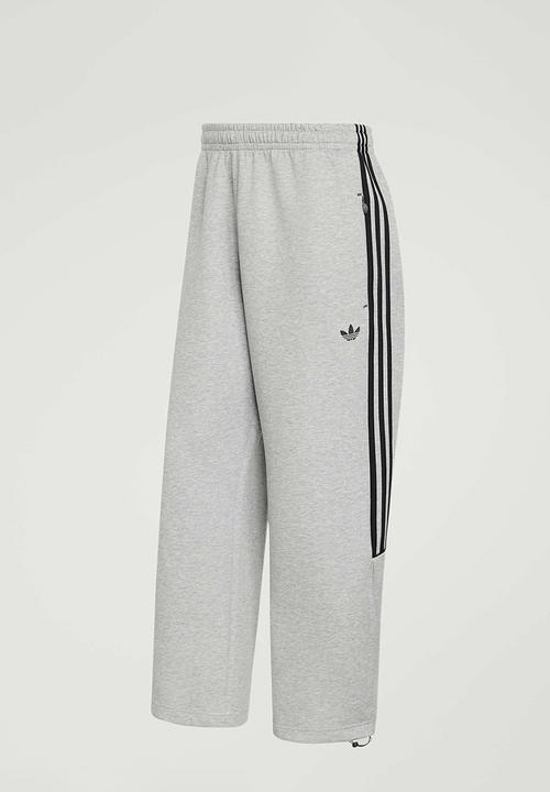 adidas Originals - Spacer Teamgeist 26 Cutline Open Hem Pants - Grey Heather/Blk