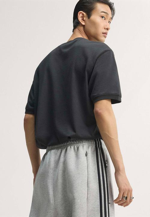 adidas Originals - Spacer Teamgeist 26 Cutline Open Hem Pants - Grey Heather/Blk