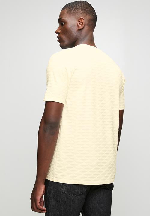 SOVIET - Crew Neck Box Fit Tee - Cream