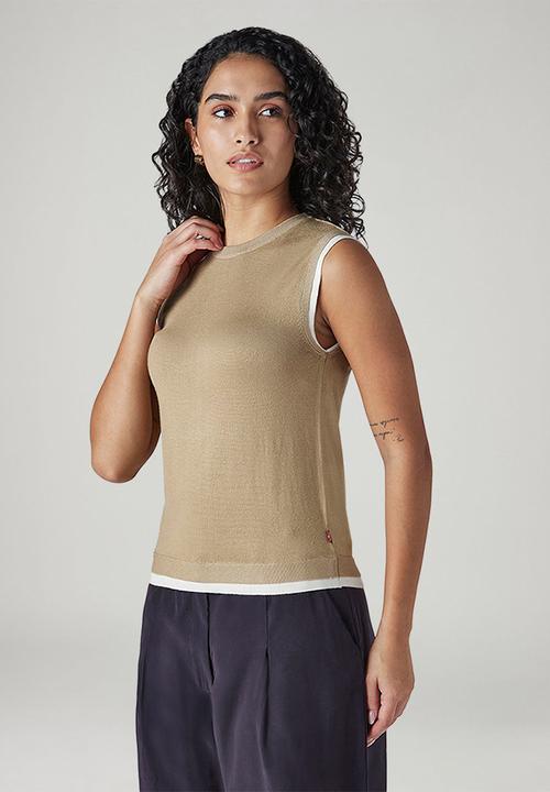 Levi’s® - WT Natasha Twofer Vest - Beige