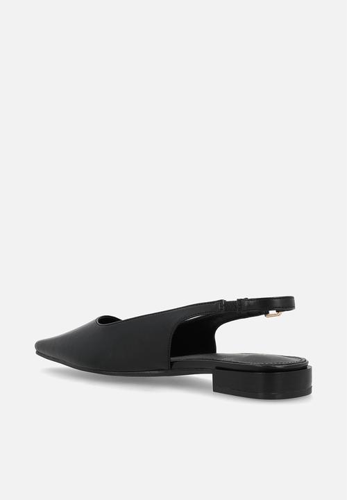 Raid London - Hatty block heel slingback - black