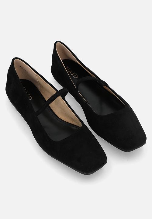 Raid London - Aylani Mary Jane pump - black suede
