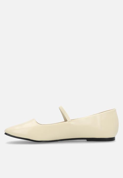Raid London - Aylani Mary Jane pump - off white pu