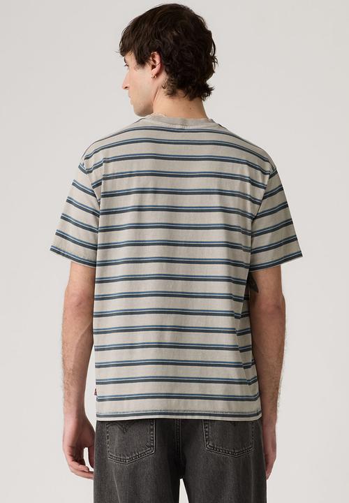 Levi’s® - Red Tab Vintage Tee - Martin Stripe Dark Slate