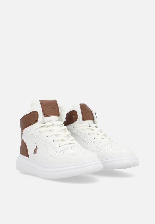 POLO - Kids High Top Sneaker  - White