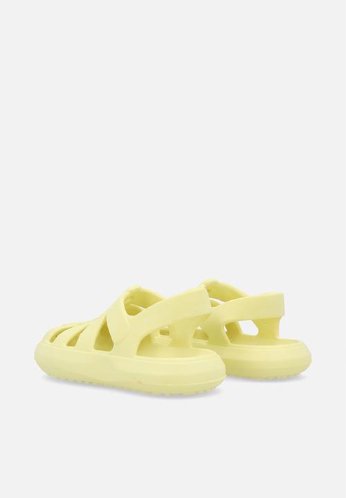 Pop Candy - Foam fisherman sandals - pale yellow