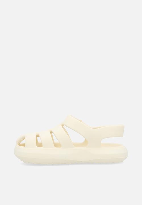 Pop Candy - Foam fisherman sandals - white