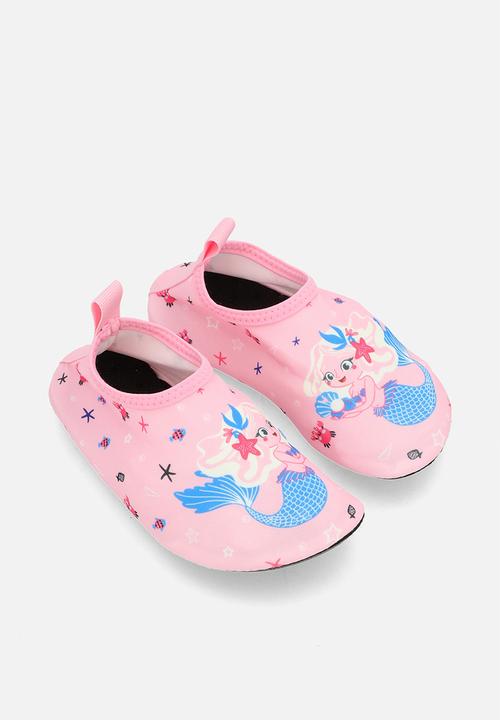 Pop Candy - Mermaid print water shoes - pink