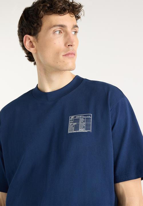 New Balance  - Archive Blueprint T-Shirt - Blue