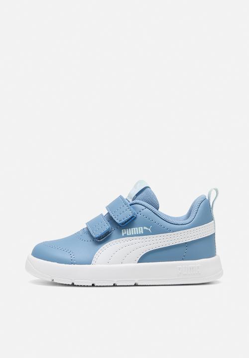 PUMA - Courtflex V3 V Inf - Zen Blue-Puma White