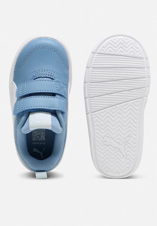 PUMA - Courtflex V3 V Inf - Zen Blue-Puma White