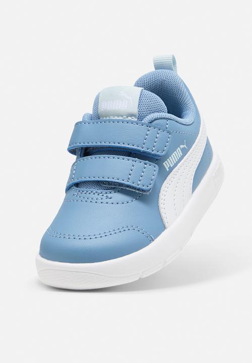 PUMA - Courtflex V3 V Inf - Zen Blue-Puma White