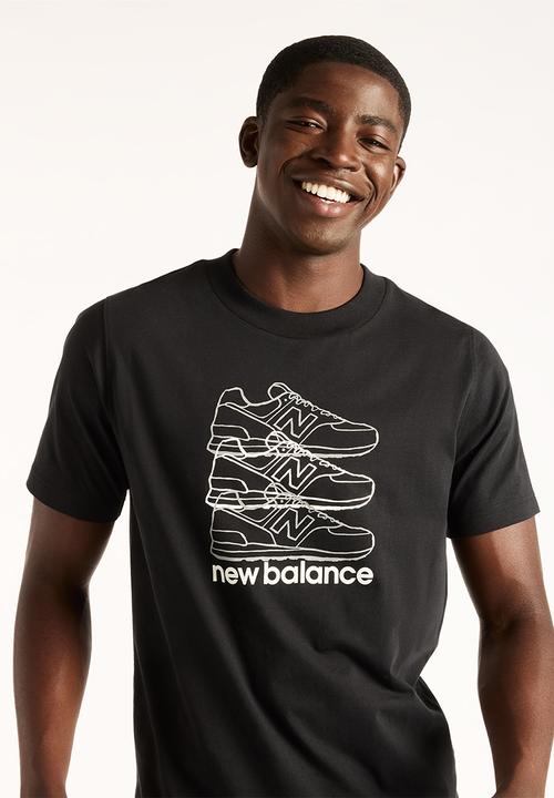 New Balance  - NB Sport Layered 574 Tee - black 
