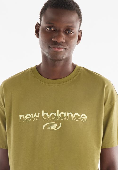 New Balance  - Trackside Tee - Green