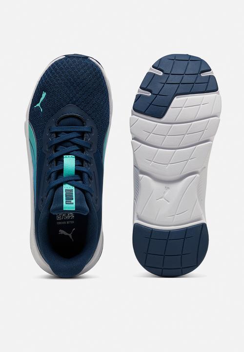 PUMA - Flexfocus Lite Modern Blaze Fade Jr - Persian Blue-Intense Mint-Puma White