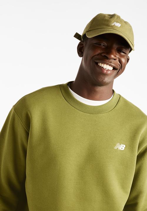 New Balance  - Sport Essentials Fleece Crew - Green