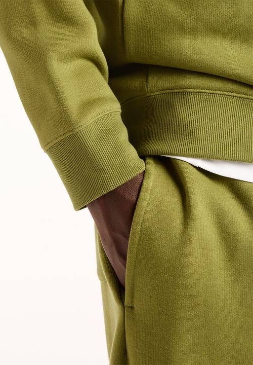New Balance  - Sport Essentials Fleece Crew - Green