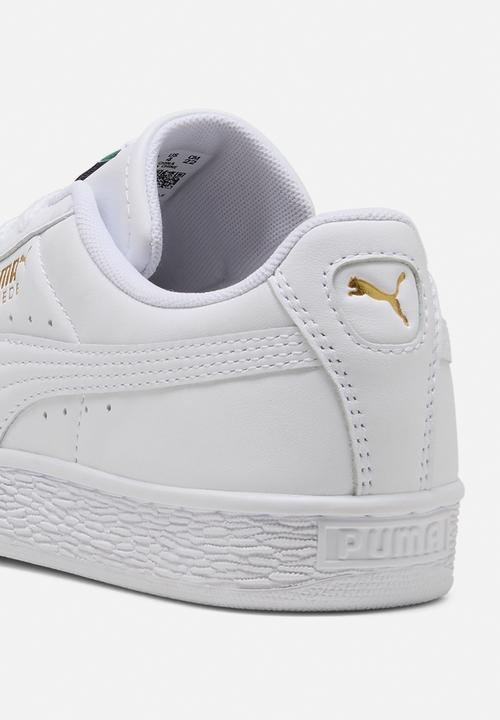PUMA - Suede Jr - PUMA White/Archive Green