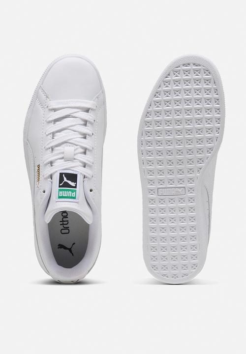 PUMA - Suede Jr - PUMA White/Archive Green