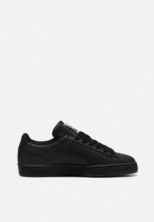 PUMA - Suede Jr - PUMA Black/Archive Green