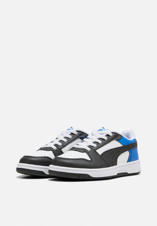 PUMA - Rebound Slam Lo Ac Ps - Puma White-Puma Black-Puma Team Royal