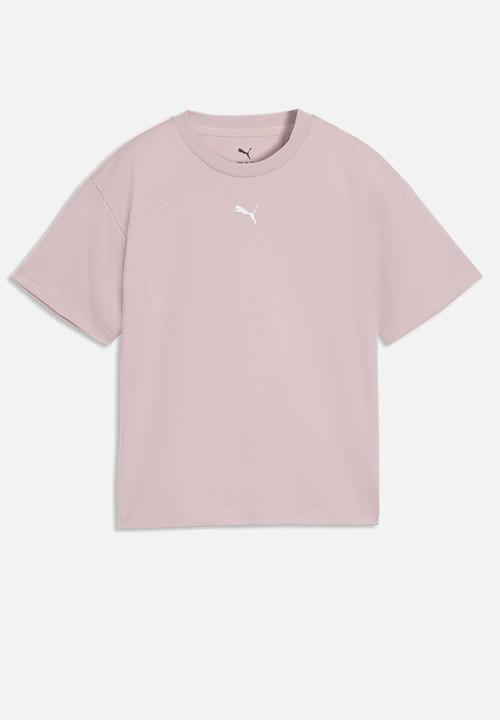 PUMA - Ess Boxy Tee G - Misty Pink