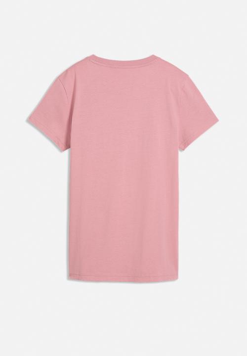 PUMA - Plus ess no. 1 logo tee - dusky rosewood