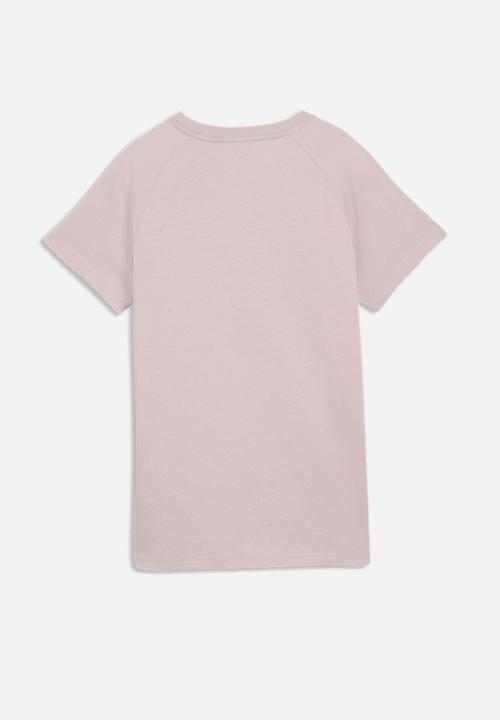 PUMA - Plus ess sequins tee - misty pink