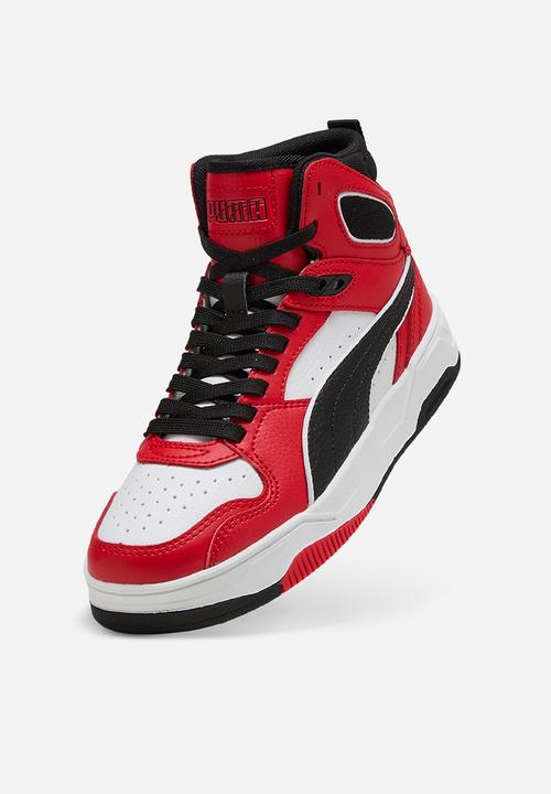 PUMA - RBD Break Mid Jr - For All Time Red/PUMA Black