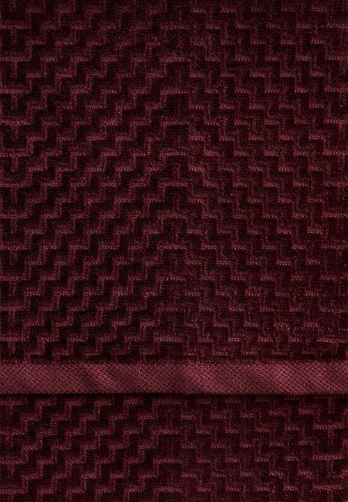 H&M - Textured bath towel - burgundy