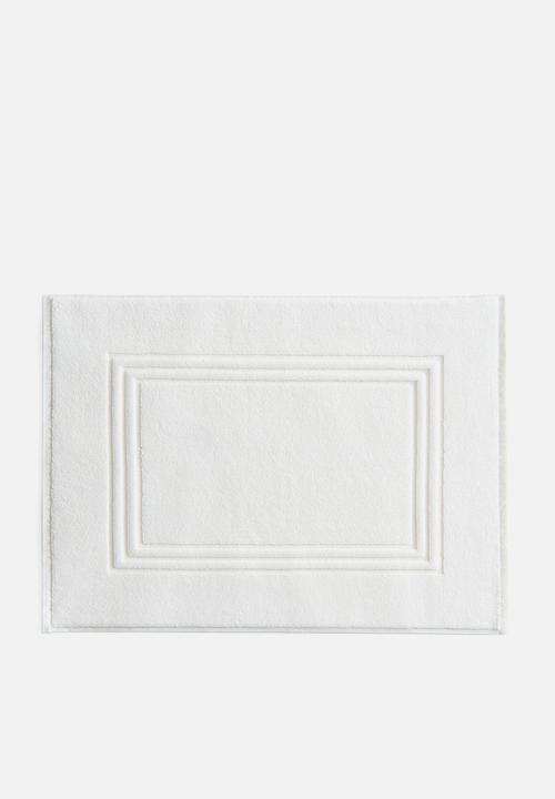 H&M - Egyptian cotton bath mat - white
