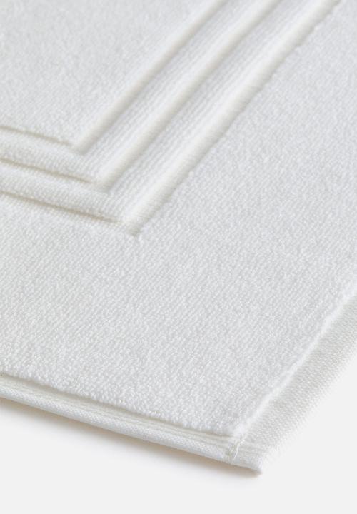 H&M - Egyptian cotton bath mat - white