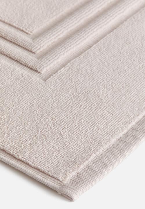 H&M - Egyptian cotton bath mat - light beige