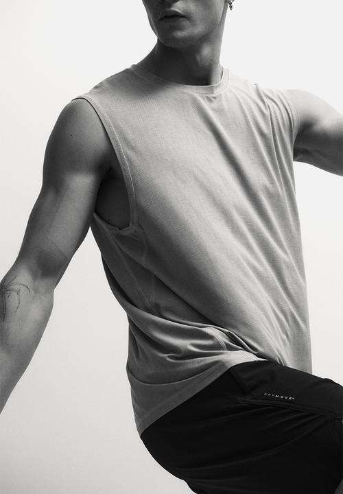 H&M - Regular fit sports vest top with drymove? - beige