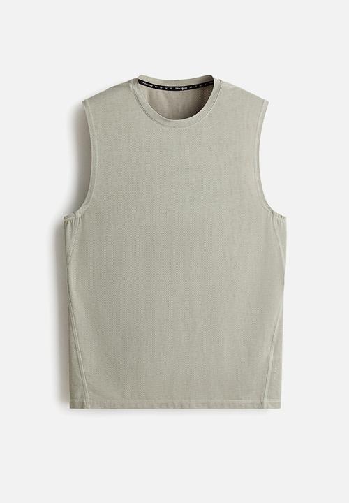 H&M - Regular fit sports vest top with drymove? - beige