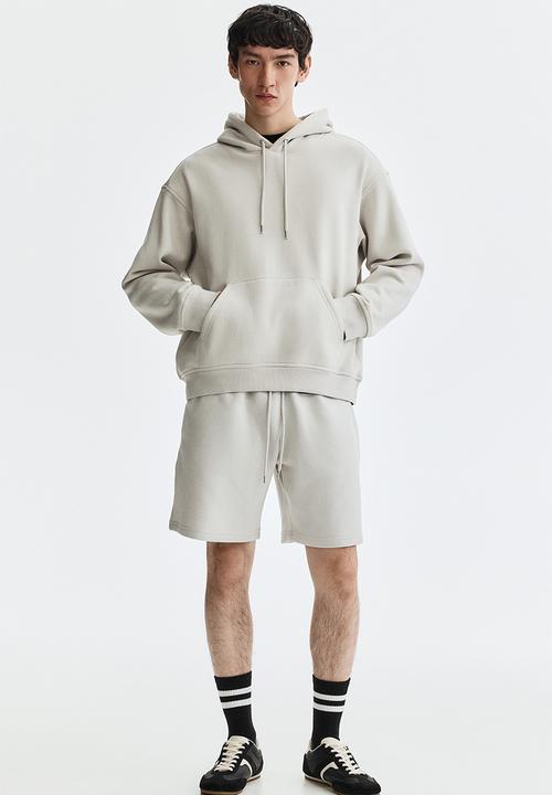H&M - Regular fit sweatshorts - light grey