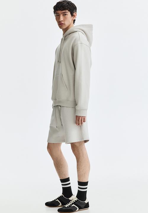 H&M - Regular fit sweatshorts - light grey