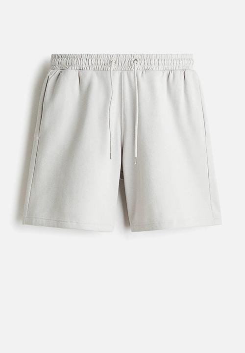H&M - Regular fit sweatshorts - light grey