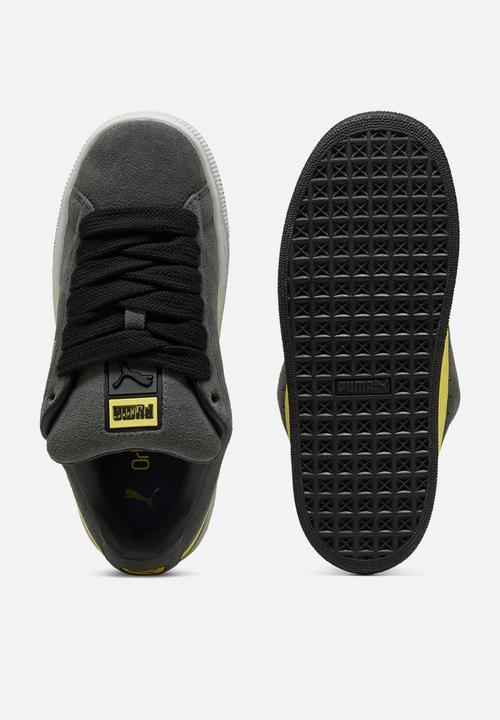PUMA - Suede XL Jr - Shadow Gray/Lemon Meringue